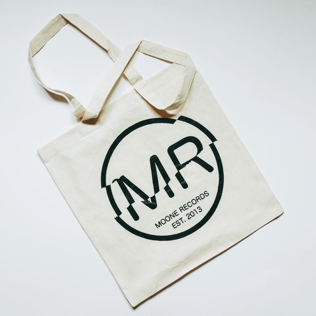 "Ripped Offset" MR Logo Tote