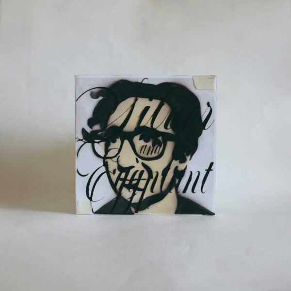 "Silver and Eggplant" by Seth Kasselman