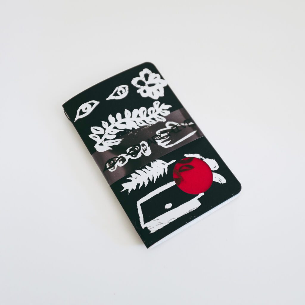 "Painted (red edition i)" Archive Journal